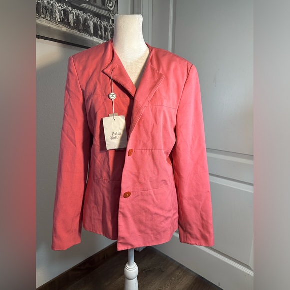 NICOLA Jackets & Blazers - Coral blazer nichola designed in Italy size 12